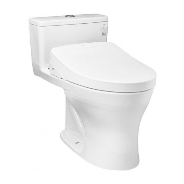 Bồn Cầu Điện Tử TOTO MS855CDW12#XW Kèm Nắp Rửa Điện Tử WASHLET (Loại Giấu Dây) Dòng S7 - TCF4911EZ (220V)