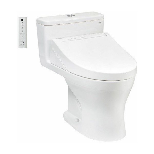 Bồn Cầu Điện Tử TOTO MS855CDW15#XW Kèm Nắp Rửa Điện Tử WASHLET (Loại Giấu Dây) Dòng C5 - TCF24460AAA (220V)