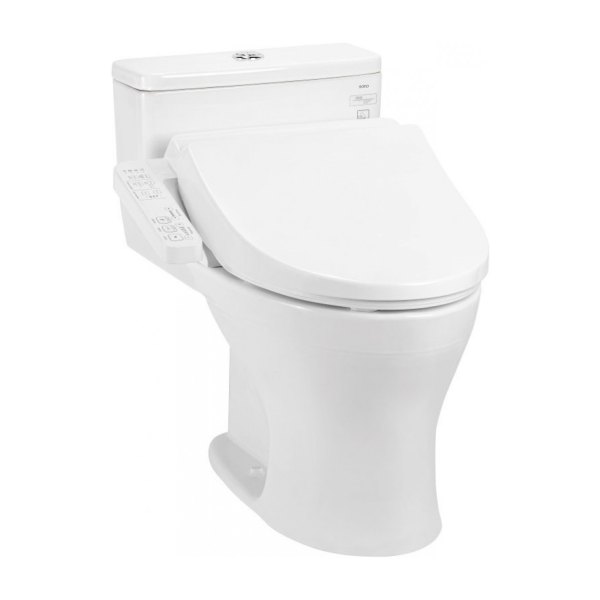 Bồn Cầu Điện Tử TOTO MS855DW18 Nắp Rửa Washlet TCF23710AAA C2 Simple