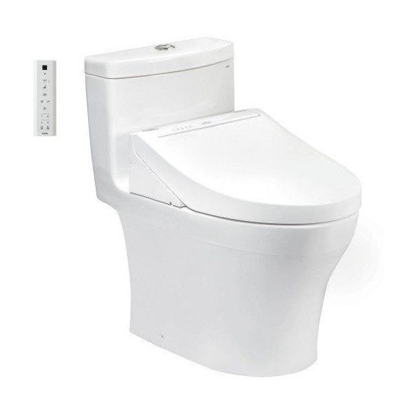 Bồn Cầu Điện Tử TOTO MS885CDW15#XW Kèm Nắp Rửa Điện Tử WASHLET (Loại Giấu Dây) Dòng C5 - TCF24460AAA (220V)