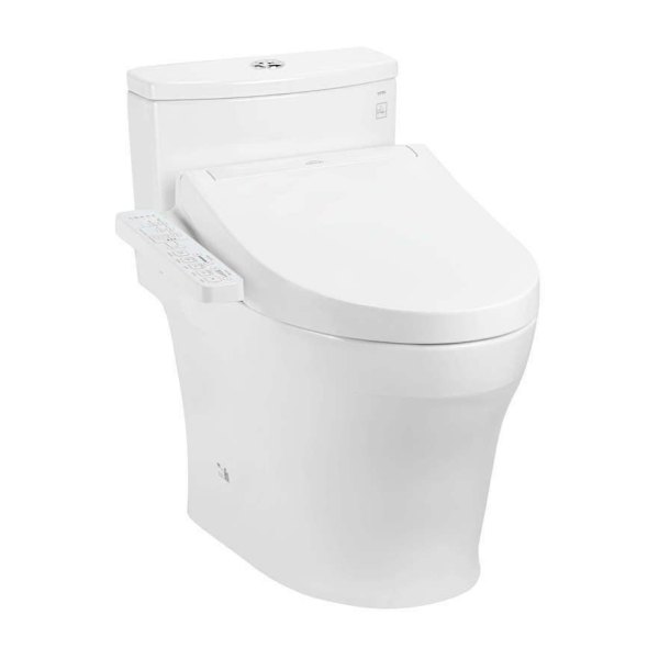 Bồn Cầu Điện Tử TOTO MS885CDW17#XW Kèm Nắp Rửa Điện Tử WASHLET (Loại Giấu Dây) Dòng C2 - TCF23460AAA (220V)