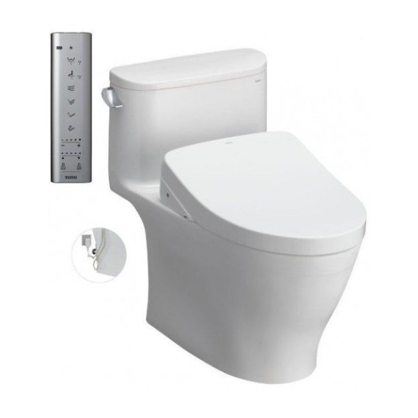 Bồn Cầu Điện Tử TOTO MS887RW11#XW Kèm Nắp Rửa Điện Tử WASHLET Dòng S7 - TCF4911Z (220V)