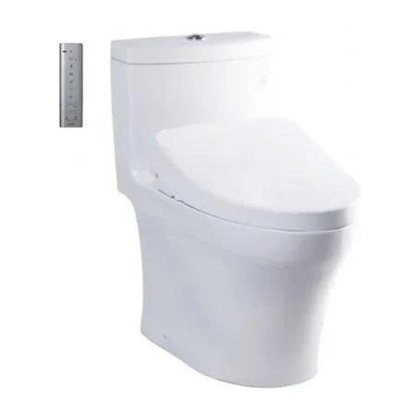 Bồn Cầu Điện Tử TOTO MS889CDRW12#XW Kèm Nắp Rửa Điện Tử WASHLET (Loại Giấu Dây) Dòng S7 - TCF4911EZ (220V)