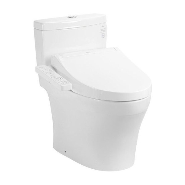 Bồn Cầu Điện Tử TOTO MS889DRW16#XW Kèm Nắp Rửa Điện Tử WASHLET Dòng C2 - TCF23410AAA (220V)