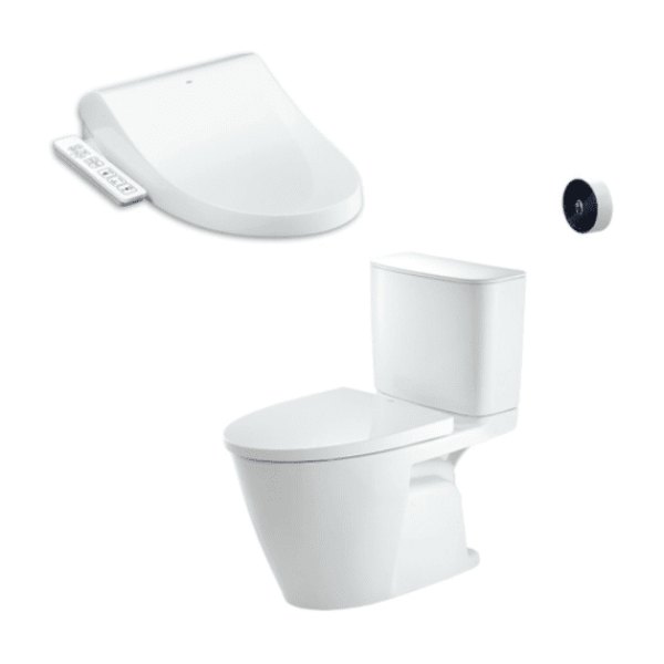Bồn cầu hai khối INAX ACT-602/CW-H17VN Nắp điện tử xả cảm ứng