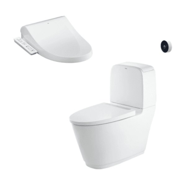 Bồn cầu hai khối INAX ACT-832/CW-H17VN Nắp điện tử xả cảm ứng