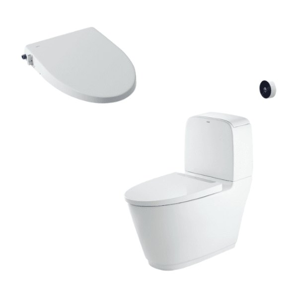 Bồn cầu hai khối INAX ACT-832/CW-S15VN nắp rửa cơ xả cảm ứng