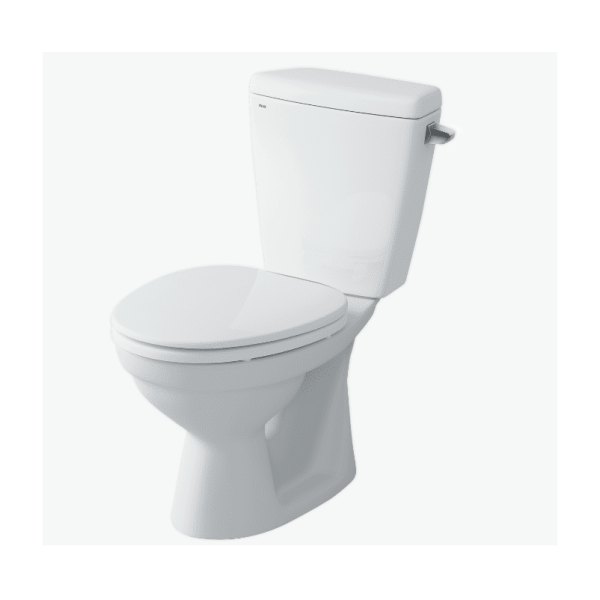 Bồn Cầu INAX C-117VA (C117VA) 2 Khối Xả Gạt Nắp Thường
