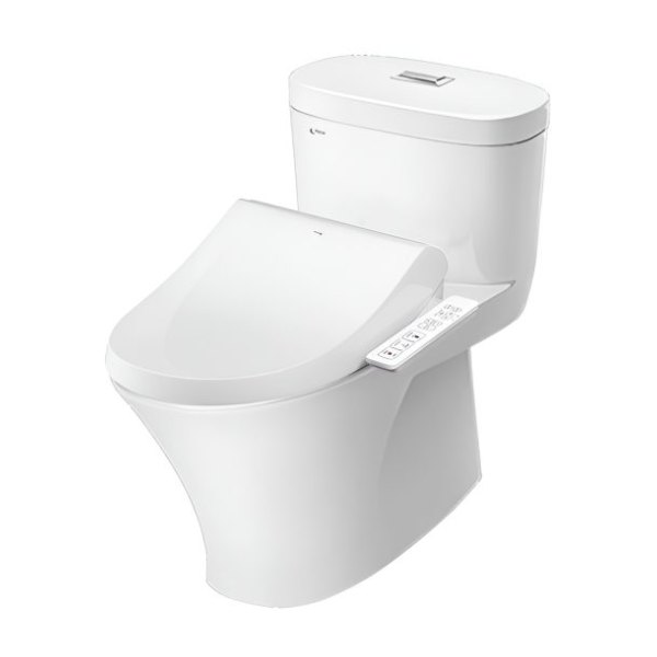 Bồn cầu INAX một khối nắp rửa điện tử AC-959A/CW-H18VN