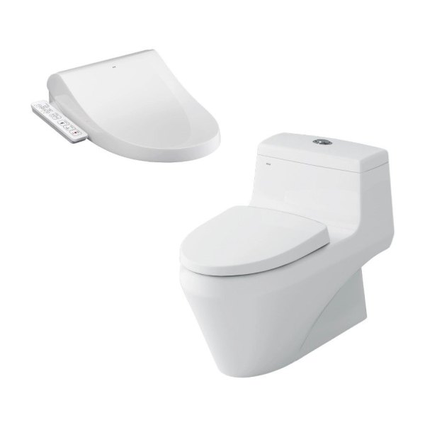 Bồn cầu một khối INAX AC-1035/CW-H18VN nắp rửa điện tử