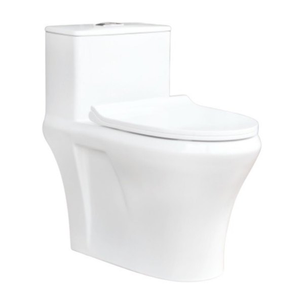 Bồn Cầu Thiên Thanh Venus CK86 Toilet 1 Khối Xả Nhấn