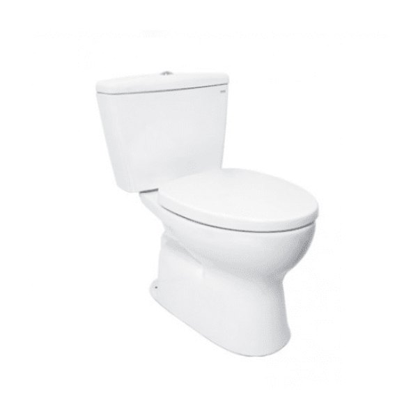 Bồn Cầu TOTO 2 Khối CS300DRT3#W Nắp Đóng Êm TC385VS
