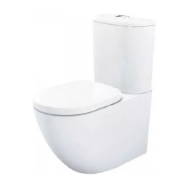 Bồn Cầu TOTO 2 Khối CS761PDT5#XW Nắp Đóng Êm TC384CVK