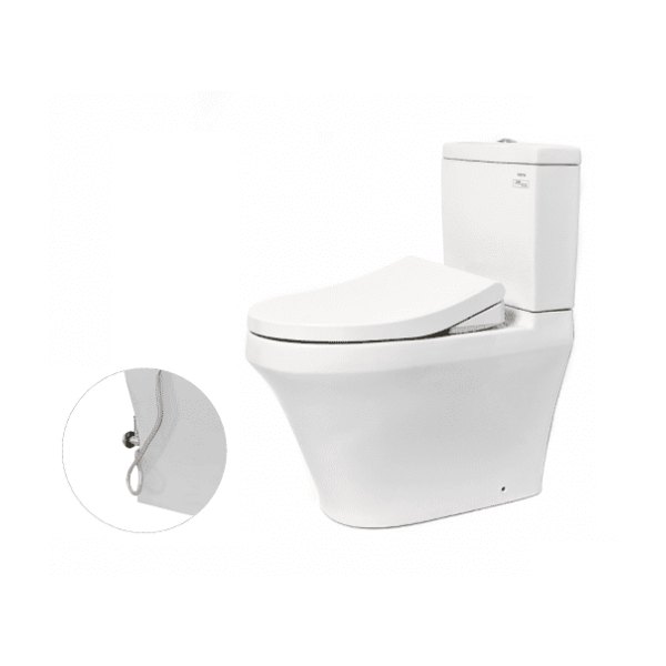 Bồn Cầu TOTO CS945DNE4#XW 2 Khối Nắp Rửa Cơ TCW1211A