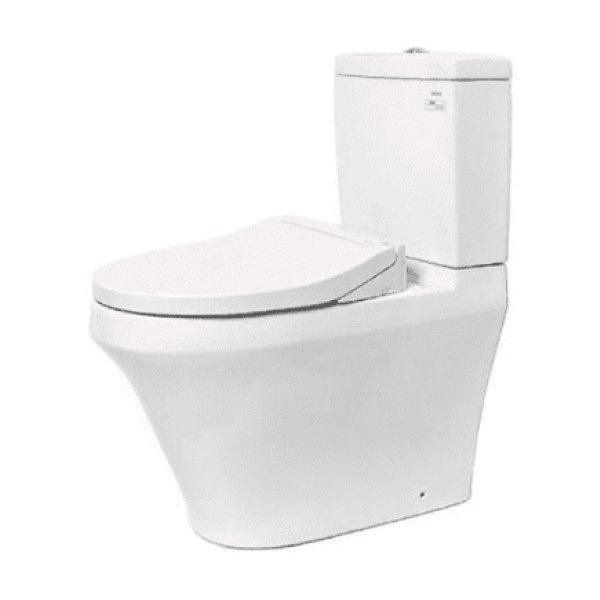 Bồn Cầu TOTO CS945PDE2#W 2 Khối Nắp Rửa Cơ TCW07S