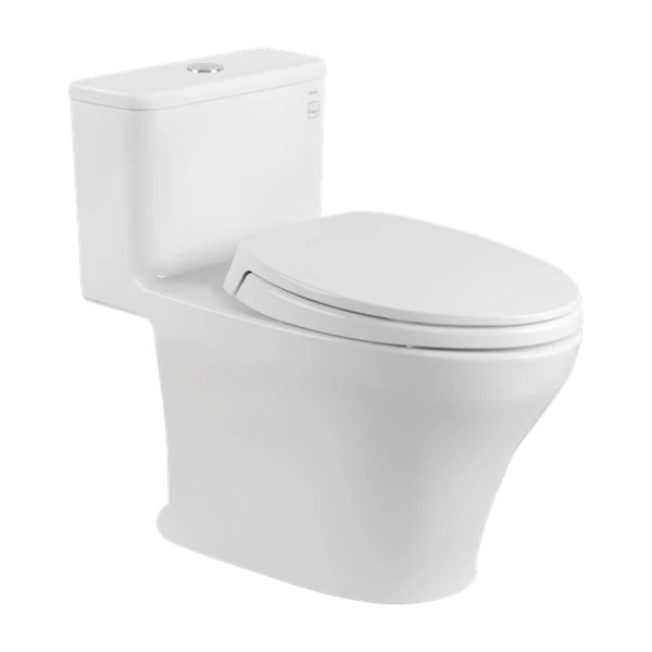Bồn cầu TOTO MS857DT2 1 khối kèm nắp đóng êm TC393VS