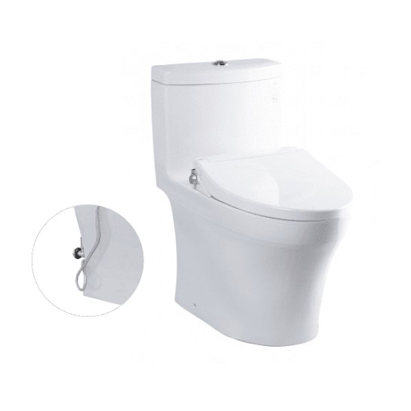 Bồn Cầu TOTO MS889DRE2#XW 1 Khối Nắp Rửa Cơ TCW07S