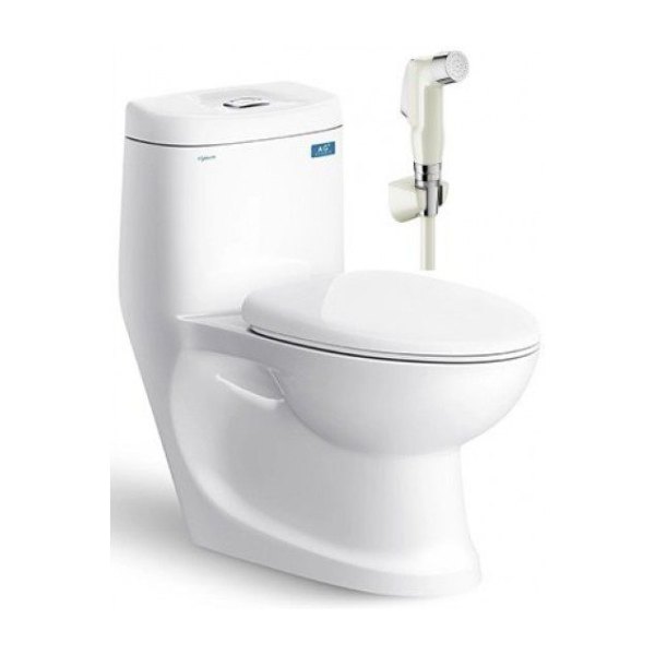 Bồn Cầu VIGLACERA C0504 1 Khối Nắp Êm V39M