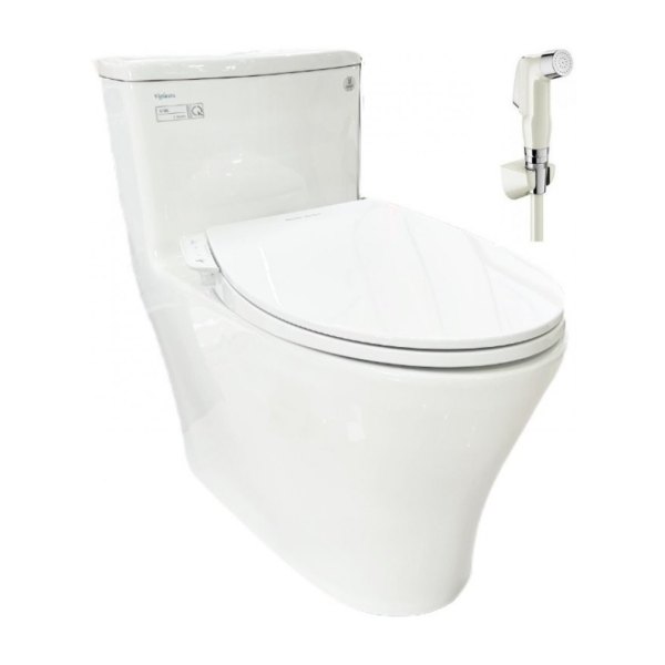 Bồn Cầu Viglacera V36SW Nắp Rửa Cơ M4A839