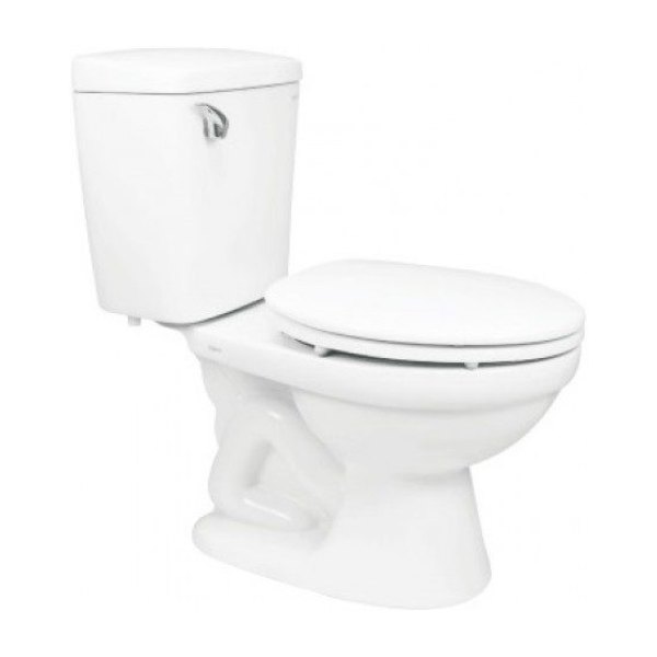 Bồn Cầu VIGLACERA VI44 2 Khối Nắp Thường