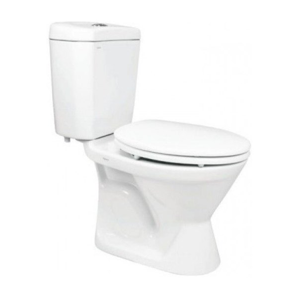 Bồn Cầu VIGLACERA VI66 2 Khối Nắp Êm