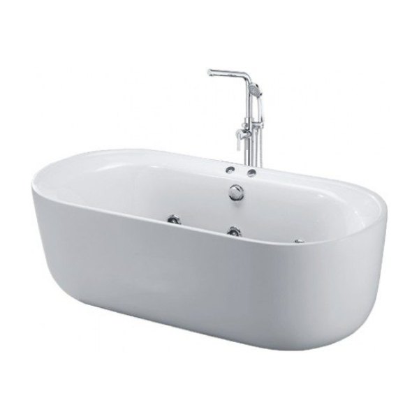Bồn Tắm CAESAR MT0770 Massage Đặt Sàn 1.75M