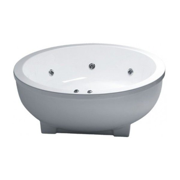 Bồn Tắm CAESAR MT6470 Massage 1.7M Chân Yếm
