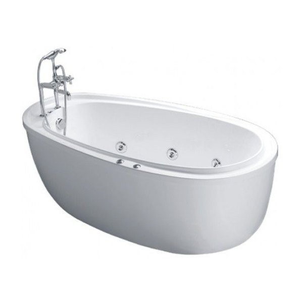 Bồn Tắm CAESAR MT6480 Massage Đặt Sàn 1.8M