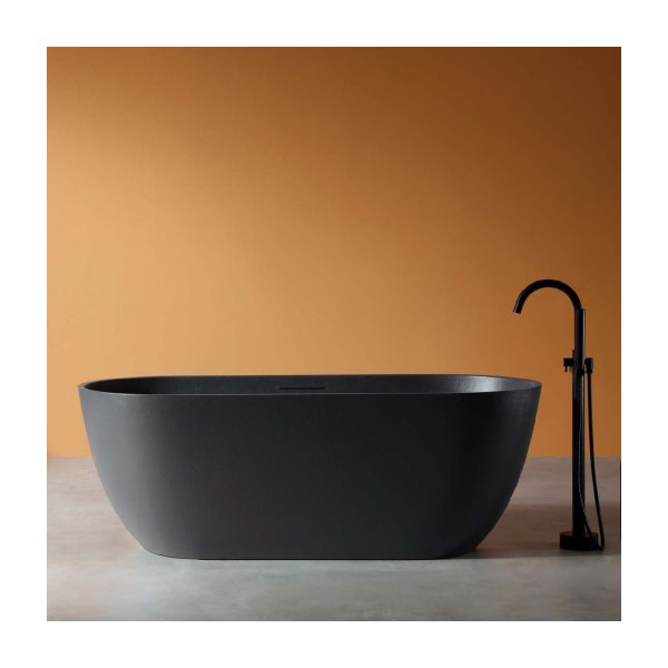 Bồn Tắm Đá MOWOEN MW002-Matt Black 1700mm