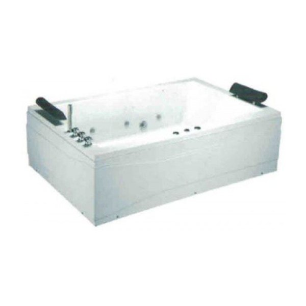 Bồn tắm đôi Massage CAESAR MT7180L/RC Đèn - Chân Yếm