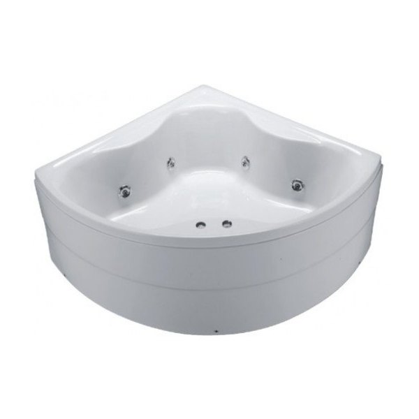Bồn Tắm Góc Massage CAESAR MT5133 Xây Chân Yếm