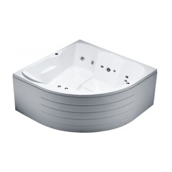 Bồn Tắm Góc Massage CAESAR MT5165 Xây Chân Yếm