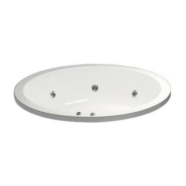 Bồn tắm massage Caesar xây không chân không yếm MT6470A