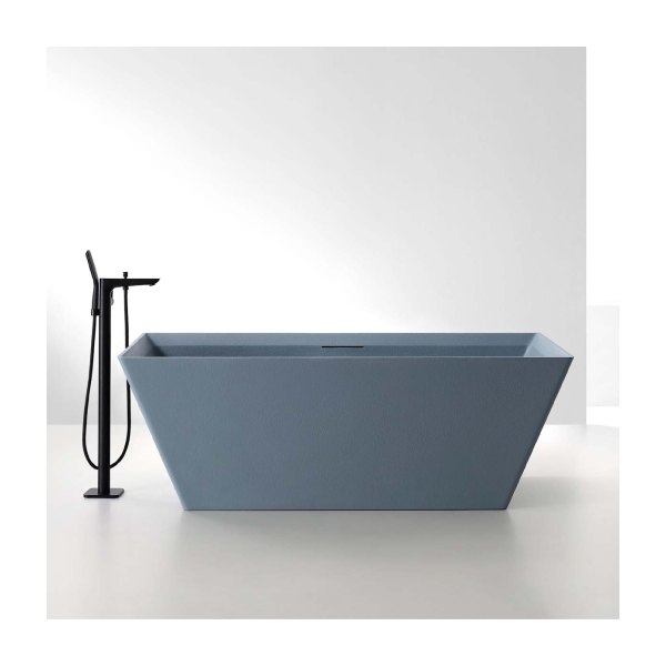 Bồn Tắm Ngâm Mowoen MW001 Matt Gray Đặt Sàn 1700mm