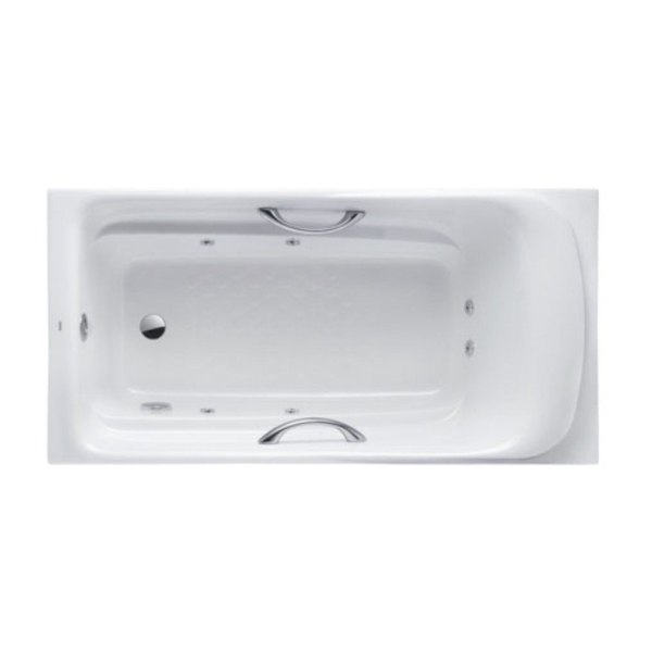 Bồn Tắm TOTO PPYK1760ZRHPE#P/DB501R-2B Ngọc Trai, Massage, Có Tay Vịn