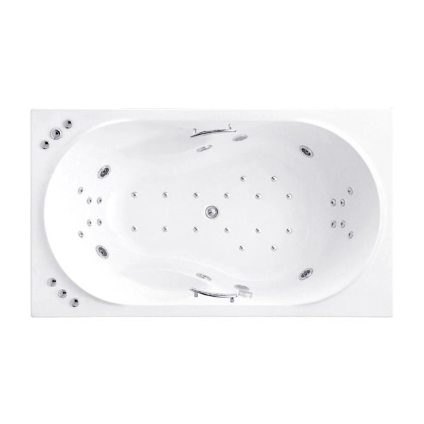 Bồn Tắm Xây COTTO BWA429EL(H) Massage 1.9M