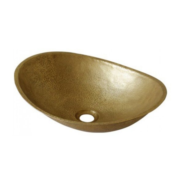 Chậu lavabo đặt bàn Kanly bằng đồng RSC047V