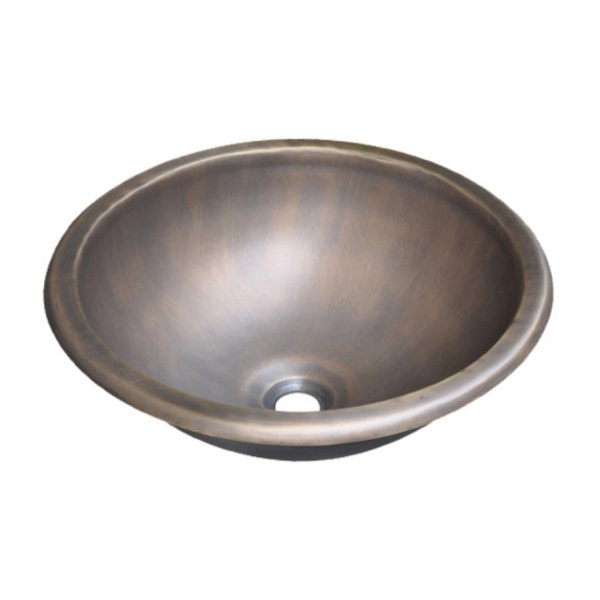 Chậu lavabo đặt bàn Kanly bằng đồng RSC319