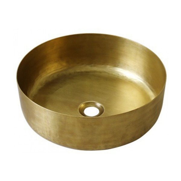 Chậu lavabo Kanly RSC401V đặt bàn phong cách đồng cổ 376x115 mm