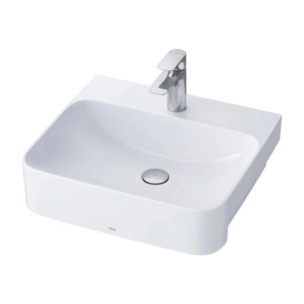 Chậu lavabo TOTO LW1315CBVN#XW bán âm bàn