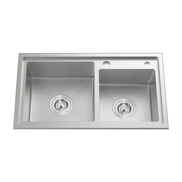 CHẬU RỬA 2 HỘC LIKEN NL786