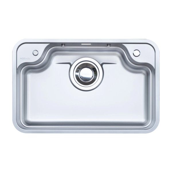 Chậu Rửa Bát 1 Hố Nobinox ARVO B370 Inox 304 Dày 1.2mm