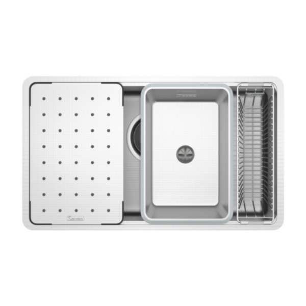 Chậu rửa bát chống xước KONOX Dekor 8044SU Workstation Sink
