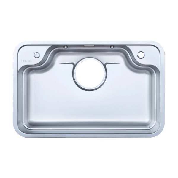 Chậu Rửa Bát NOBINOX LIRA NJ588D 1 Hố 760mm