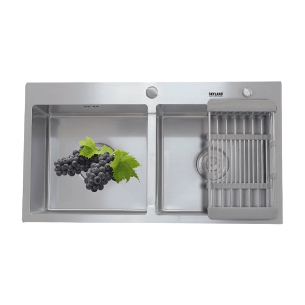 Chậu Rửa Chén EUROSUN EU-8245C Inox Cao Cấp