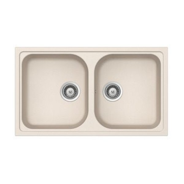 Chậu Rửa Chén HAFELE JULIUS HS-GD8650 570.35.480 Đá Màu Kem