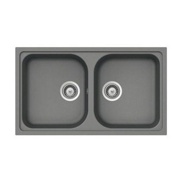 Chậu Rửa Chén HAFELE JULIUS HS-GD8650 570.35.580 Đá Màu Xám