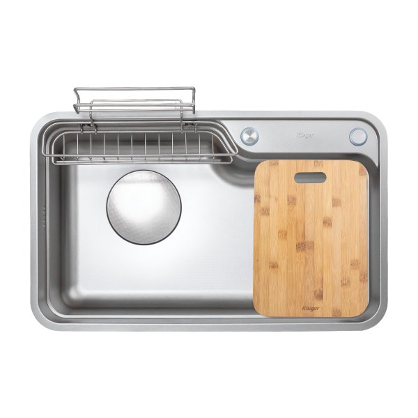 Chậu Rửa Chén KLUGER KF7848FS-DO Plus 1 Hố 780mm Inox 304