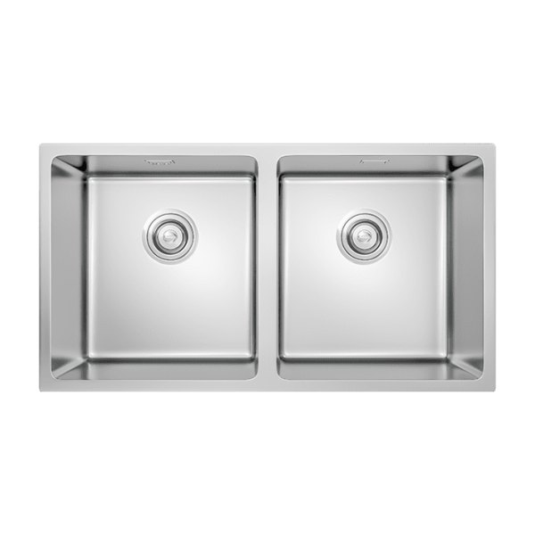 Chậu Rửa Chén KONOX CUBE 7544DU 2 Hộc