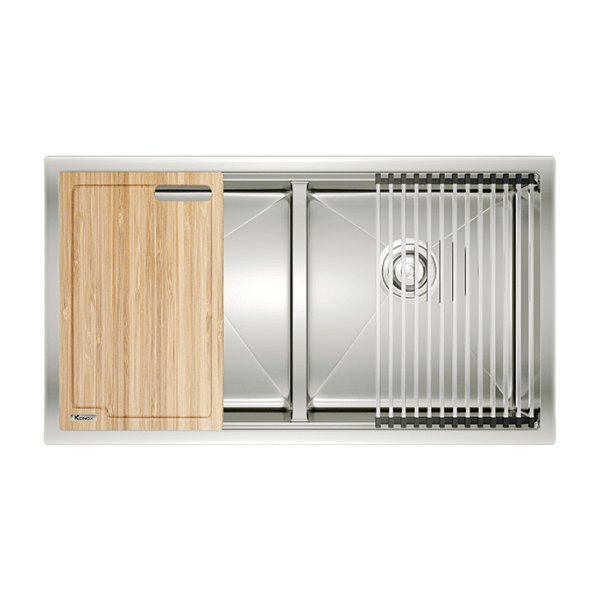 Chậu Rửa Chén KONOX KN8046DUB 2 Hộc